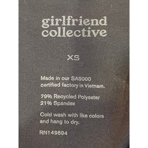 Girlfriend Collective Navy Blue Crop Leggings Size XS - Picture 4 of 6